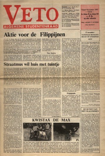 Aktie voor de Filippijnen - archief van Veto