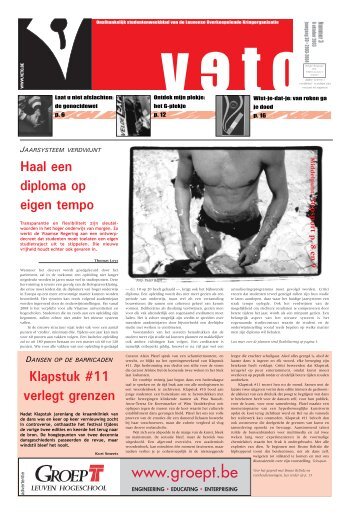 JAARSYSTEEM VERDWIJNT Haal een diploma ... - archief van Veto