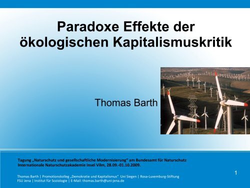 Paradoxe Effekte der ökologischen Kapitalismuskritik