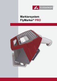 Markiersystem FlyMarker® PRO - Markator