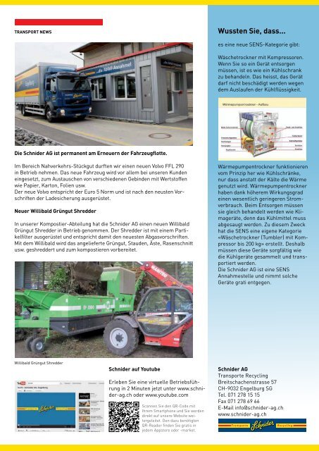 Newsletter - Schnider AG
