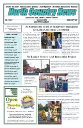 Volume 5, Number 9 - North Country News, September, 2012.