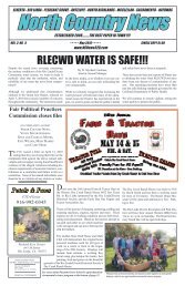 Volume 3, Number 5 - North Country News, May, 2010.