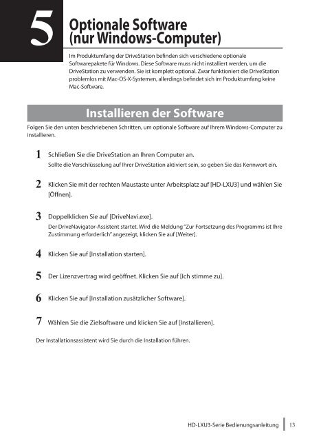 HD-LXU3 User Manual - Cloud