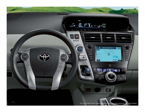 2013 Toyota Prius v complete brochure