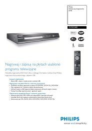 DVDR3480/58 Philips Odtwarzacz/nagrywarka DVD - Action