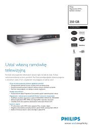 DVDR3590H/58 Philips Nagrywarka DVD z dyskiem twardym - Action