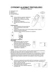 ALKOMAT CYFROWY – INSTRUKCJA OBSŁUGI - Action