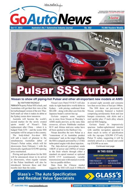 Pulsar SSS turbo!