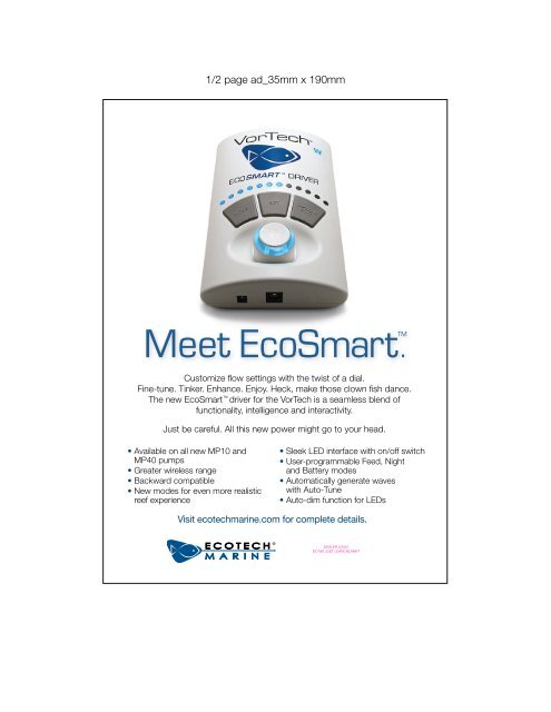 Meet EcoSmart TM - EcoTech Marine