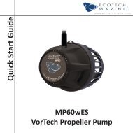 MP60w ES Quick Start Guide - EcoTech Marine