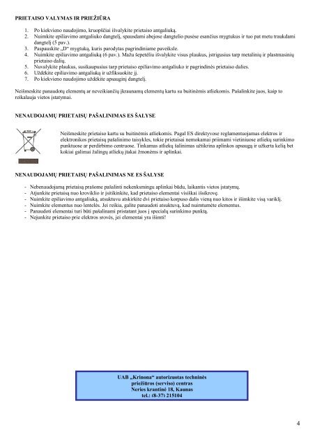 WAH3800-0470 epiliatorius.pdf - UAB Krinona - prekių instrukcijos ...