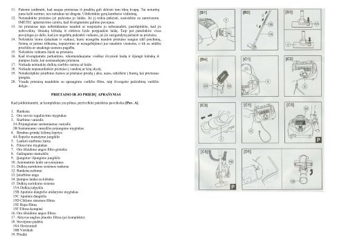 IM-8009 Dulkiu siurblys.pdf - UAB Krinona - prekių instrukcijos ...