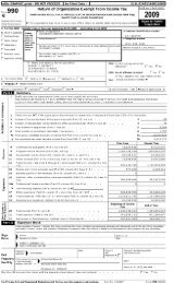 2009 Form 990 - Charity Blossom