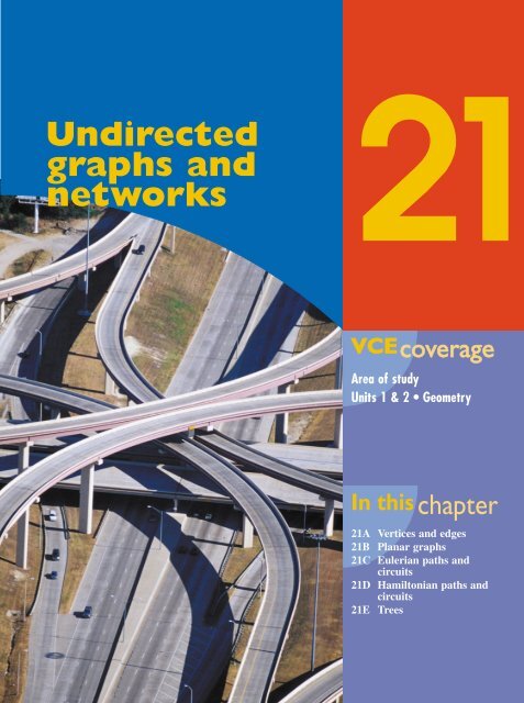 Undirected graphs and networks