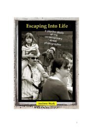 Escaping Into Life - a psycho study of the contemporary street ...