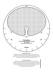 Beginner's Planisphere