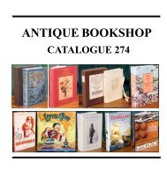 Catalogue 274 - Antique Bookshop