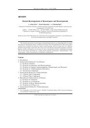 Thermal Rearrangements of Monoterpenes and Monoterpenoids