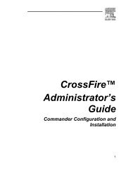 CrossFire™ Administrator's Guide