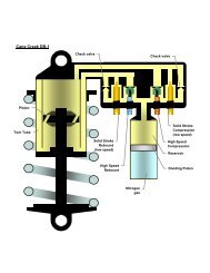 Internal Fluid Schematic - Motorsports Spares International