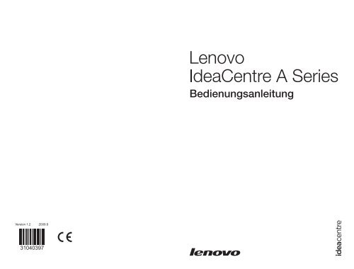 Bedienungsanleitung - Lenovo