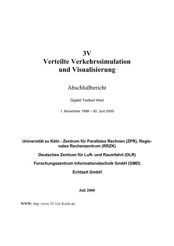 3V Verteilte Verkehrssimulation und Visualisierung