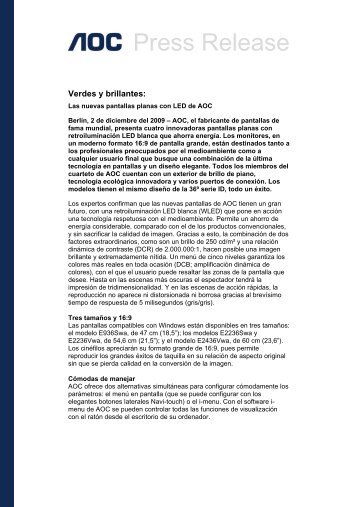36ID WLED Spanish Press Release - AOC