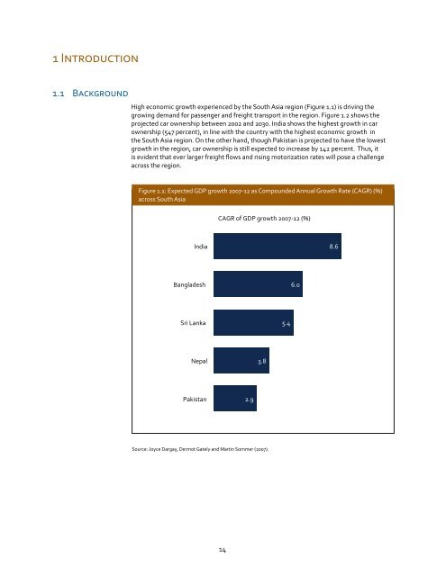 A Review of Highway Agencies in the South Asia Region