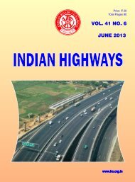 E-Version INDIAN HIGHWAYS - JUNE 2013 EDITION