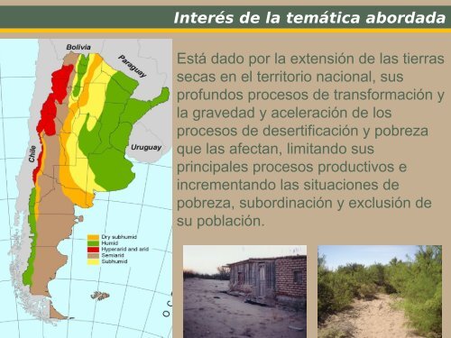 Tierras secas - Mendoza CONICET