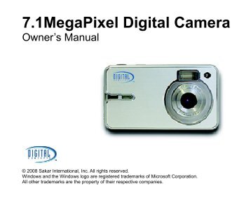 Digital Camera Owner Manual - Maplin