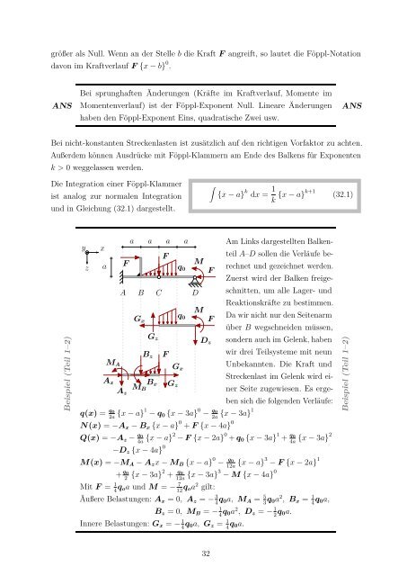 Notizen zu Mechanik