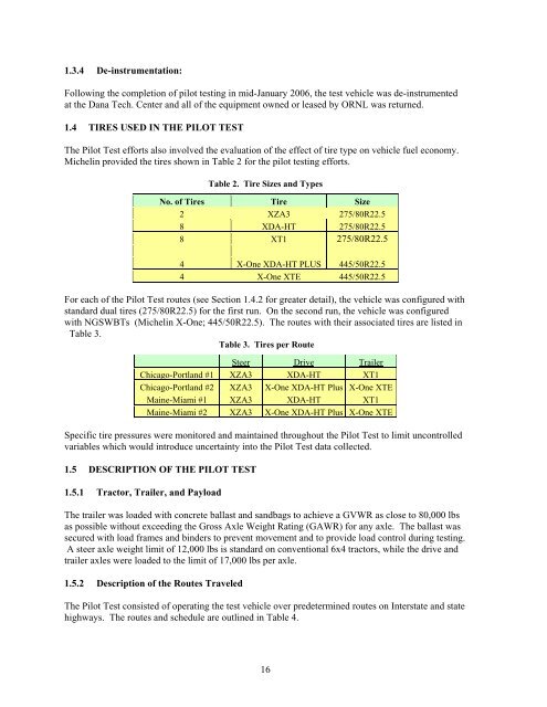 Class-8 Heavy Truck Duty Cycle Project Final Report - Center for ...