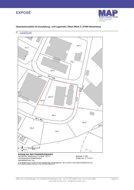 Gewerbeimmobilie mit Ausstellungs- und ... - map-suisse.com