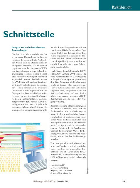 Technik-Forum - Midrange Magazin