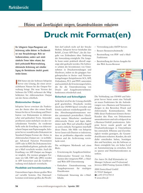 Technik-Forum - Midrange Magazin