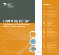 ROOM AT THE BOTTOM? - Project on Emerging Nanotechnologies