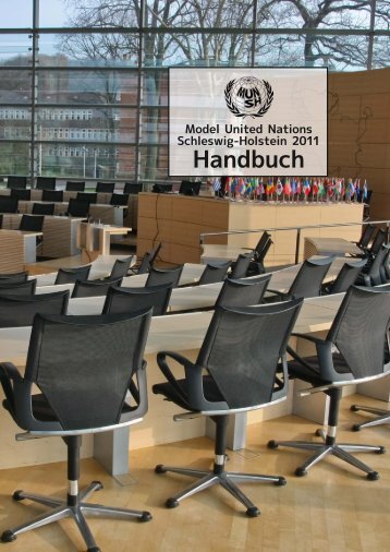 Handbuch - Deutsche Model United Nations eV