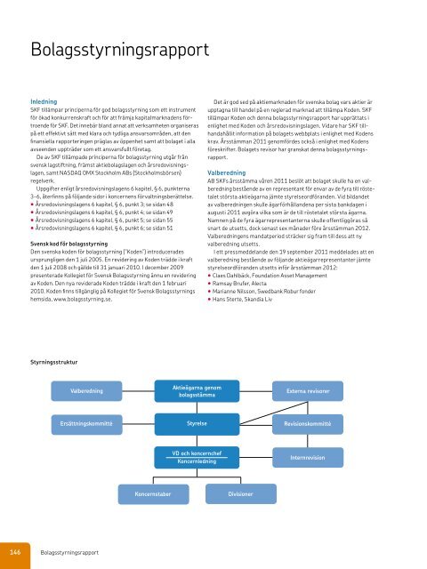 Årsredovisning 2011 - Investor relations - SKF.com