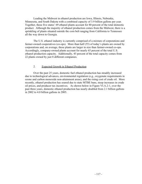 Regulation of Fuels and Fuel Additives: Renewable Fuel Standard ...