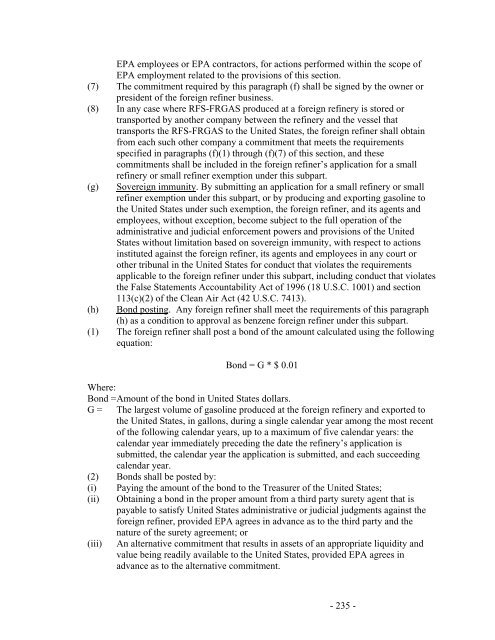 Regulation of Fuels and Fuel Additives: Renewable Fuel Standard ...