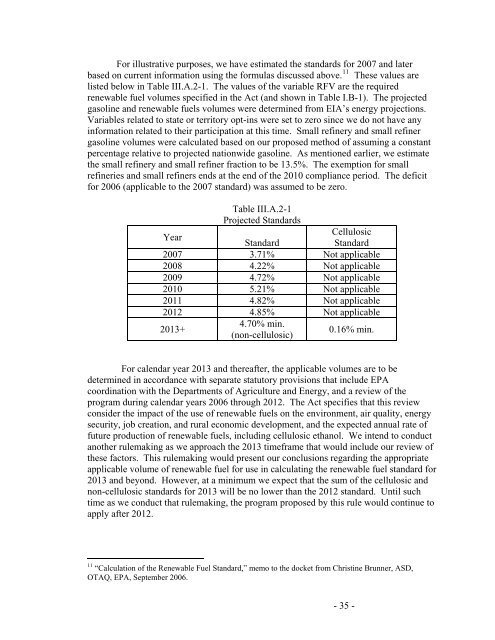 Regulation of Fuels and Fuel Additives: Renewable Fuel Standard ...