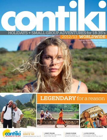 Itinerary - Contiki