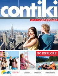 USA & Canada - Contiki