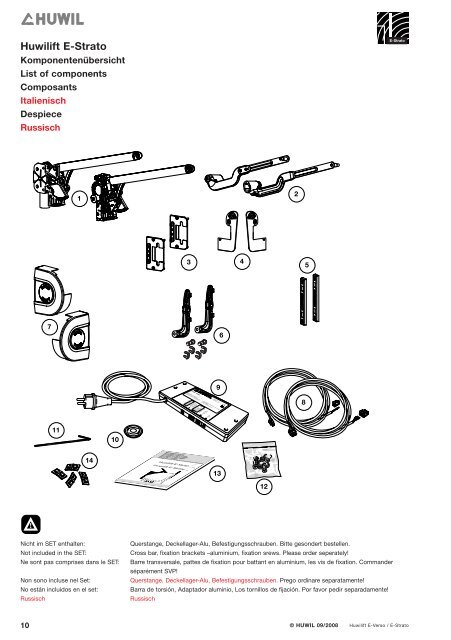 Huwilift E-Verso Huwilift E-Strato E-Strato - Lmc