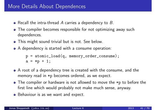 Threads in the new ISO C Standard from 2011