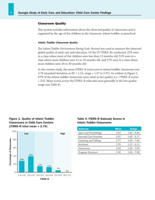 Georgia Study of Early Care and Education: Child - Bright from the ...