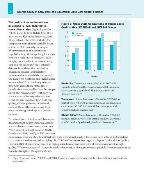 Georgia Study of Early Care and Education: Child - Bright from the ...