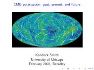 CMB polarization: past, present, and future - Berkeley Cosmology ...